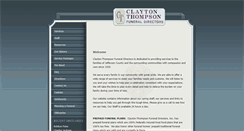 Desktop Screenshot of claytonthompson.com